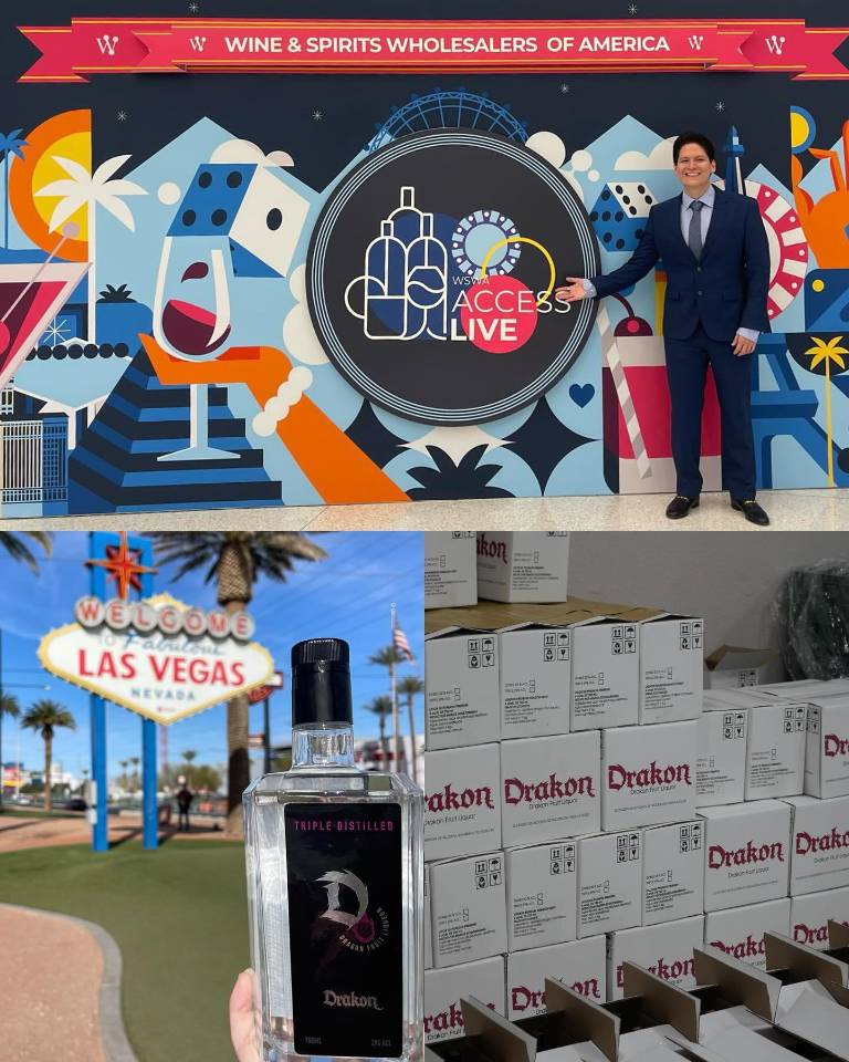 $!El licor de pitahaya ecuatoriana Drakon Triple Destilado destacó en el TAG Global Spirits Award en Las Vegas.