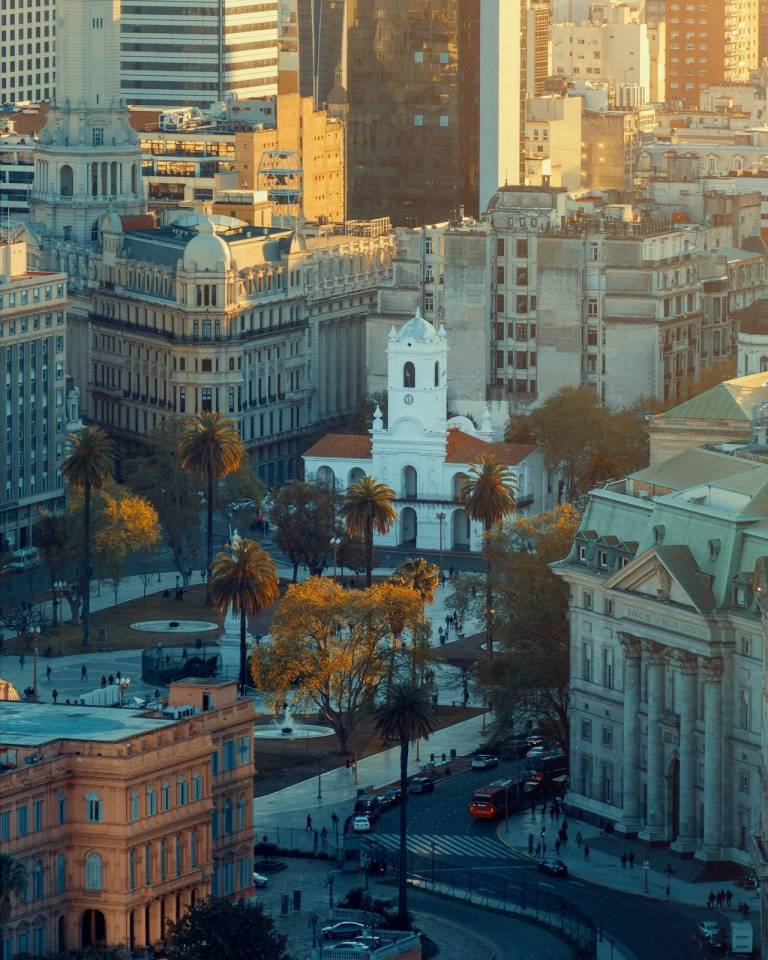 $!Fotografía aérea de Buenos Aires.