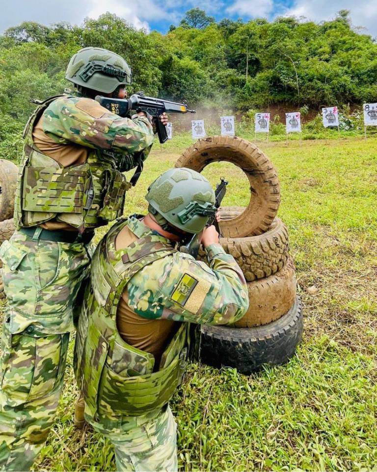 $!Militares en un entrenamiento táctico militar Macará.