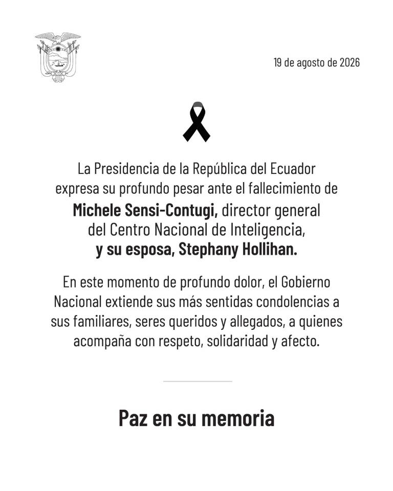 $!Comunicado del Gobierno.