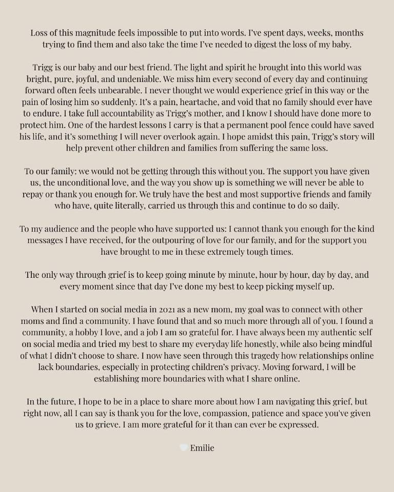 $!La investigación policial fue cerrada sin cargos en contra del padre, Brady Kiser.