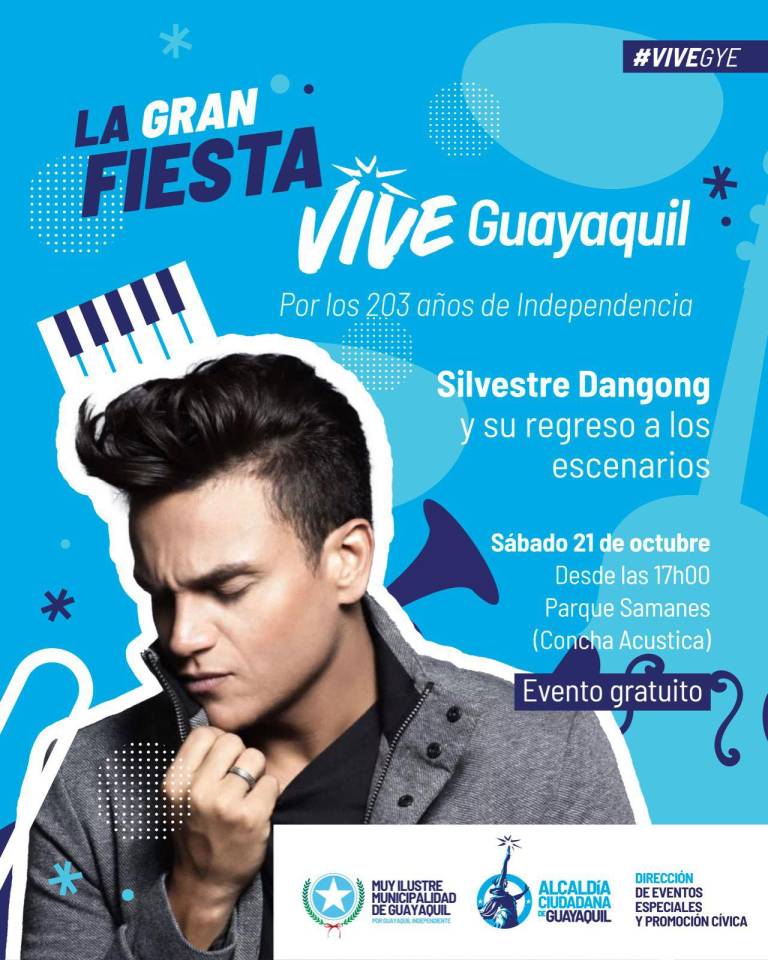 $!Silvestre Dangond llega a Guayaquil con un concierto gratuito
