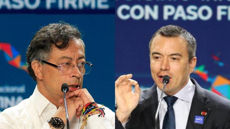 Conflicto entre Gustavo Petro y Daniel Noboa.