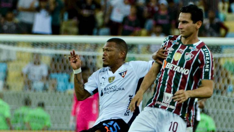 Fotografía del segundo cotejo entre Liga de Quito y Fluminense por la Recopa Sudamericana.