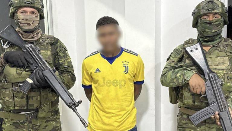 Cayó alias 'Negro Adrían', presunto integrante de Los Lobos, en Babahoyo