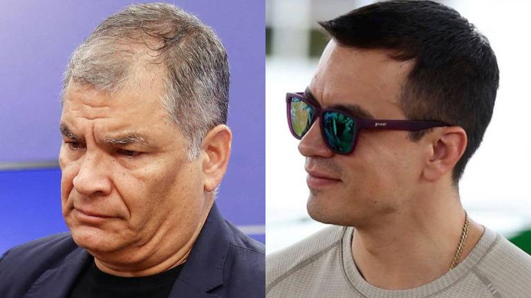 Rafael Correa y Daniel Noboa se enfrentan en la red social X.