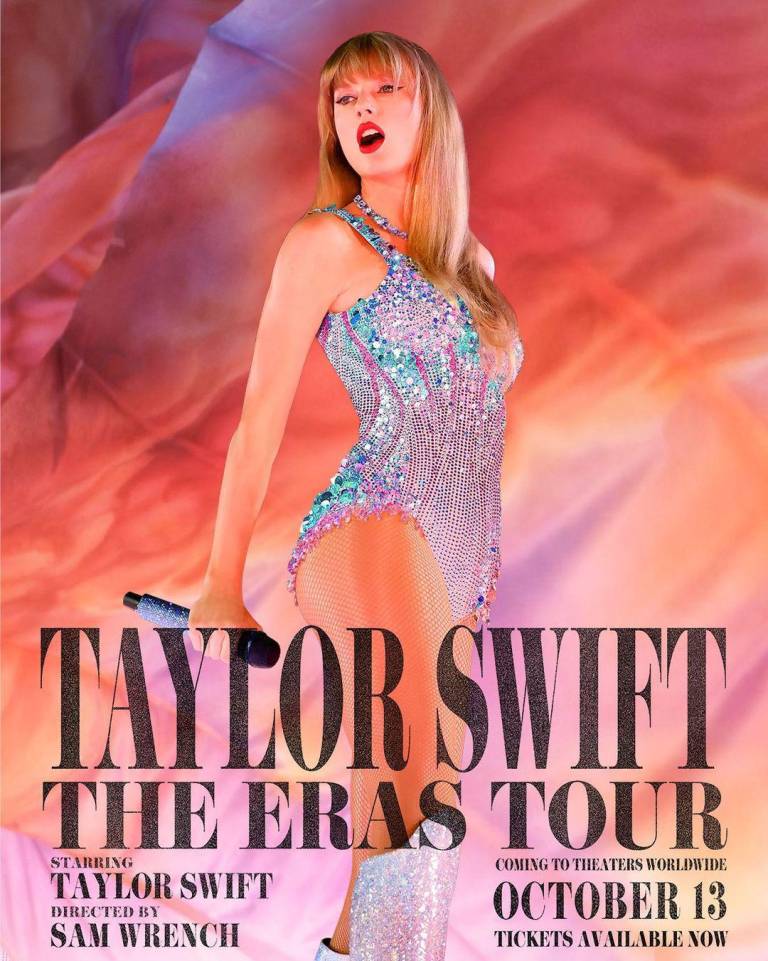 $!Taylor Swift: The Eras Tour recaudó unos 96 millones de dólares en su fin de semana de estreno en Norteamérica