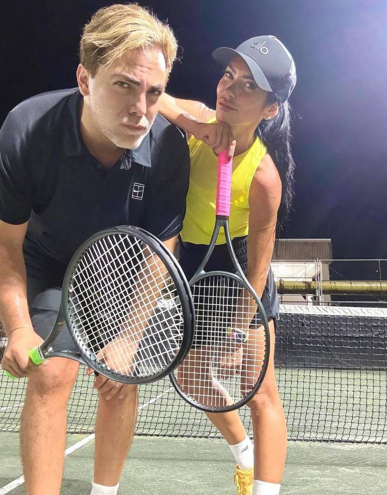 $!Cristián está comprometido con la empresaria argentina Mariela Sánchez. “Estamos con ganas de cruzar el tiempo y tratarnos mejor cada día”, afirma.