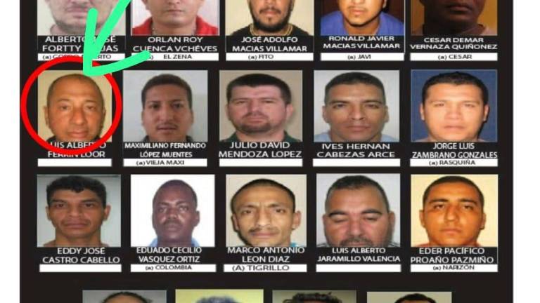 Recapturan a alias Lucho, el cabecilla de Los Choneros fugado de la cárcel “La Roca” en el 2013