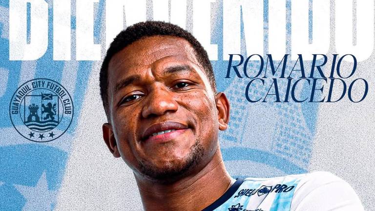 Romario Caicedo tiene nuevo equipo: Guayaquil City anunció su fichaje tras salir de Emelec