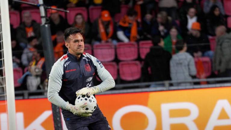 Gonzalo Valle entrando en calor previo al amistoso de Países Bajos vs Ecuador el pasado 31 de marzo de 2026.