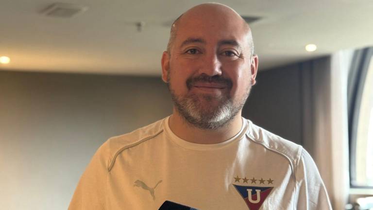 Eduardo Álvarez, gerente deportivo de Liga de Quito.