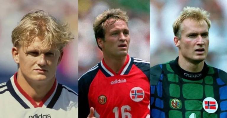 $!Alf-Inge Haaland, Gøran Sørloth y Erik Thorstvedt fueron parte de la selección de Noruega en el Mundial USA 1994.