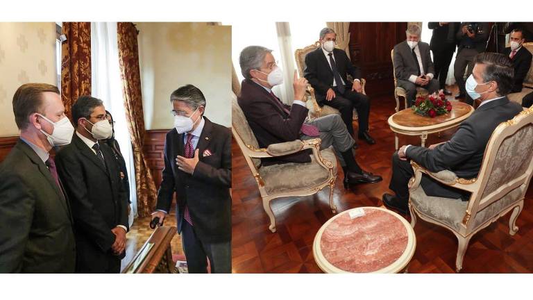 Lasso inicia gestión con cita bilateral con EEUU y líder opositor venezolano