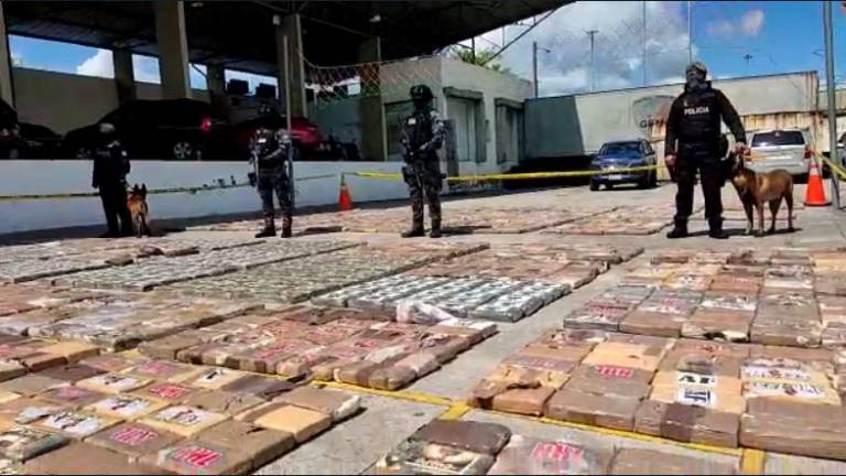 Dos organizaciones de narcotraficantes son desarticuladas, tras incautación de tres toneladas de cocaína