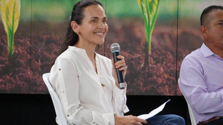Inés Manzano es ministra de Ambiente del Ecuador.