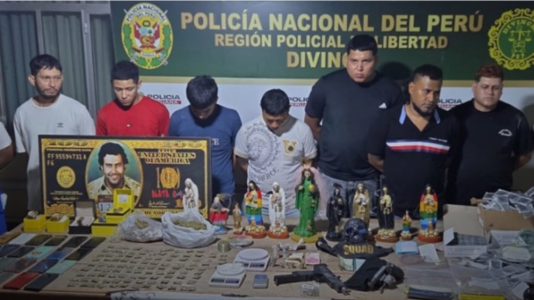 Nueve ecuatorianos de una facción de Los Tiguerones caen en Perú durante operativo con el FBI