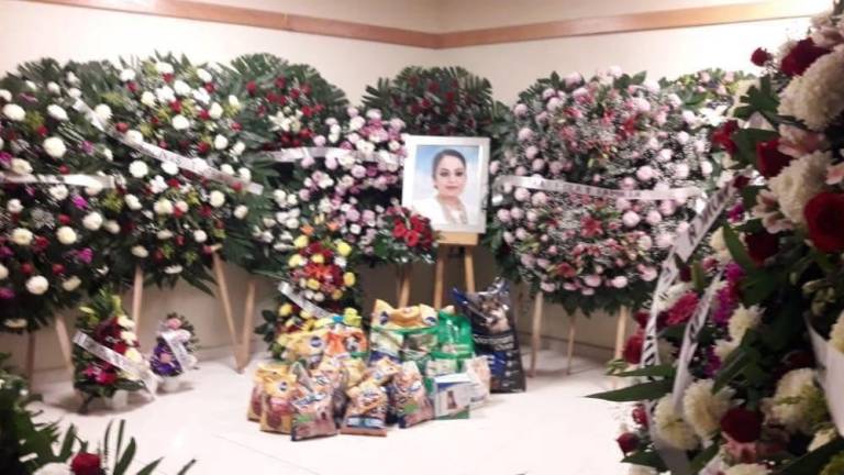 Funeral de Eva María García.