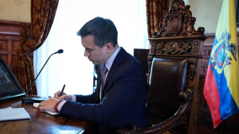 Remezón en el gabinete de Daniel Noboa: estos son los nuevos ministros y los movimientos de su equipo