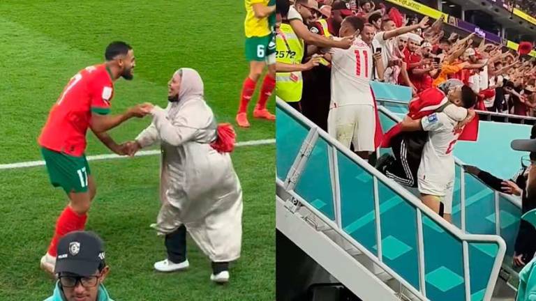 Futbolistas de Marruecos dedican cada victoria a sus madres