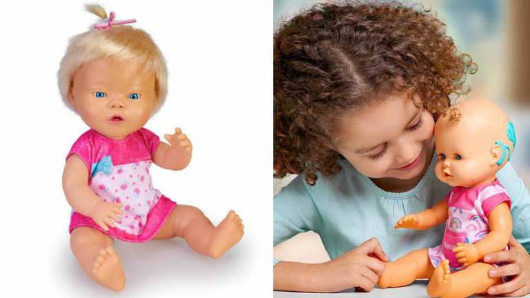 Compañía de juguetes lanza muñecos con síndrome de Down para fomentar la inclusión