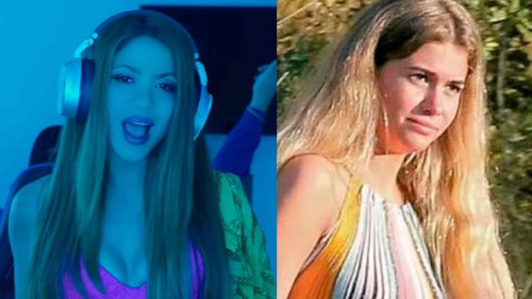 Clara Chía habría reaccionado a la nueva canción de Shakira junto a BZRP