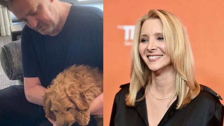 Lisa Kudrow estaría considerando adoptar a Alfred, el perro de Matthew Perry
