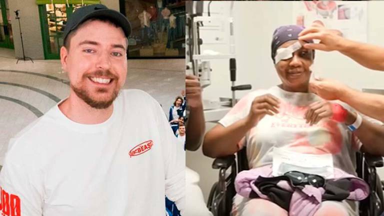El youtuber MrBeast pagó cirugías para que miles de personas recuperen la vista
