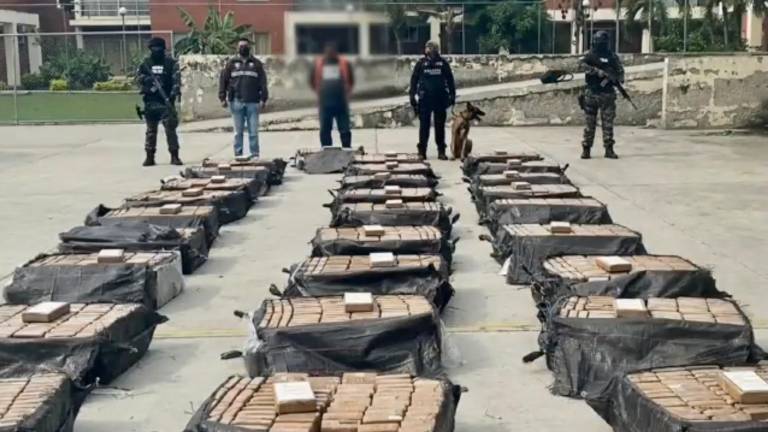 Policía decomisa más de dos toneladas de cocaína en contenedor con destino a Bélgica