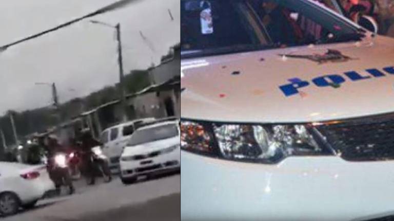Policías fueron atacados a tiros en el Guasmo: videos muestran lo que ocurrió durante el operativo
