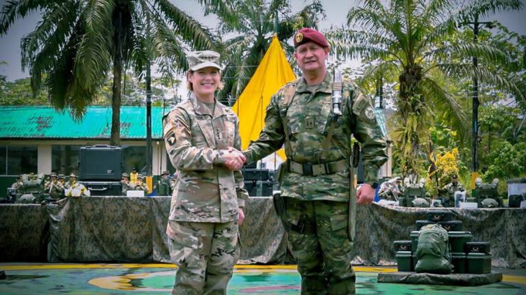 Estados Unidos dona a Ecuador equipos militares valorados en 730.000 dólares