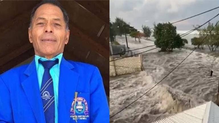La historia de supervivencia de un carpintero con discapacidad que fue arrastrado por el tsunami de Tonga