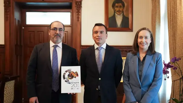 USD 4.500 millones entregará la CAF al Ecuador hasta el 2029 para temas como seguridad, empleo y desarrollo territorial