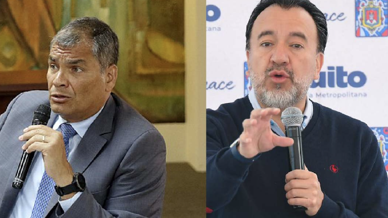 Microvistazo | Rafael Correa cuestiona a Pabel Muñoz por precandidatura