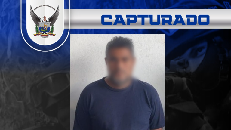 Capturan a presunto cabecilla de Los Tiguerones, alias 'Mama Huevo', en el Valle de los Chillos, provincia de Pichincha