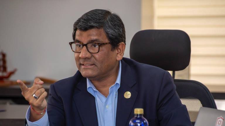 Fotografía de archivo del ministro de Producción de Ecuador, Luis Alberto Jaramillo.