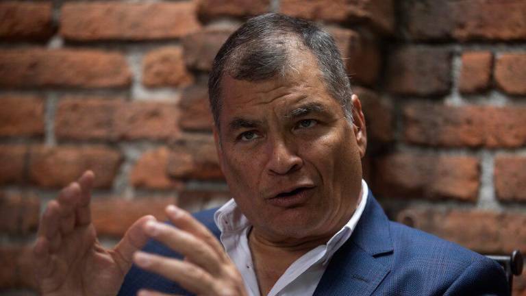 El expresidente y líder de Revolución Ciudadana, Rafael Correa.