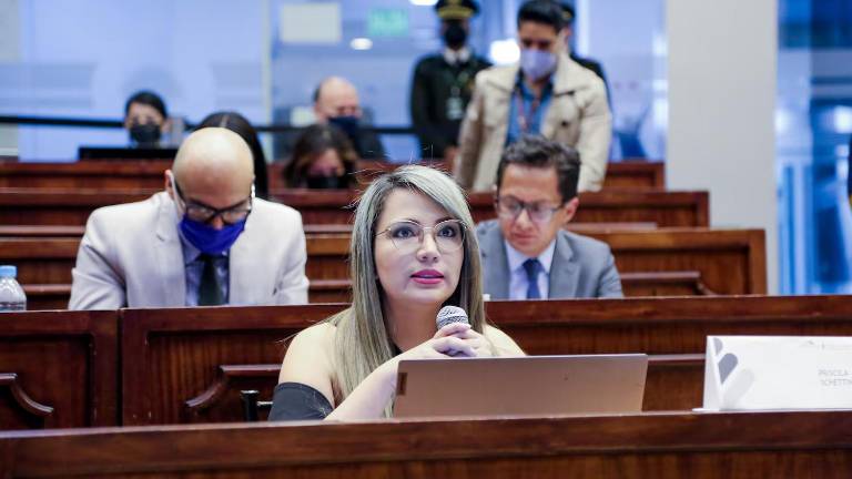 Fotografía de archivo de la exlegisladora de la Revolución Ciudadana, Priscilla Schettini.