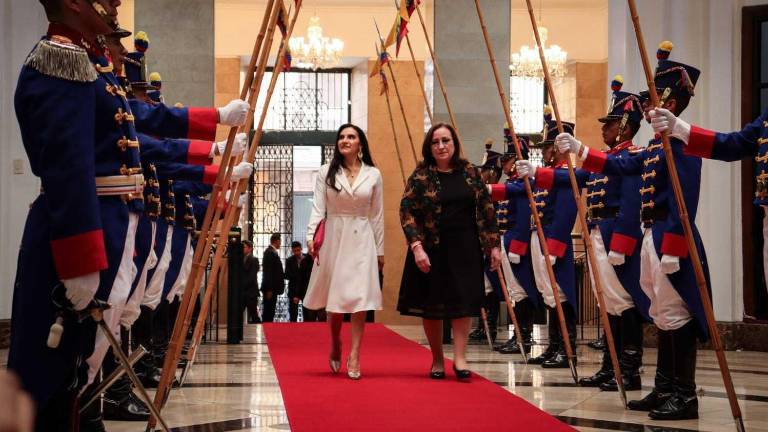 Por disposición del presidente Daniel Noboa, la oficina de la vicepresidenta Verónica Abad no estará en Quito, sino en Tel Aviv.