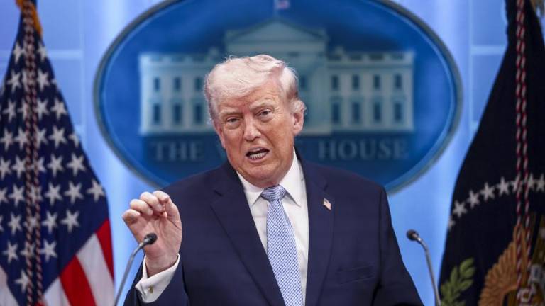 El presidente de Estados Unidos, Donald Trump, dijo que los iraníes están dispuestos a sufrir para ser libres.