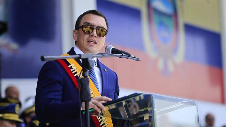 Daniel Noboa reacciona por asesinato de funcionario del Hospital Teodoro Maldonado Carbo