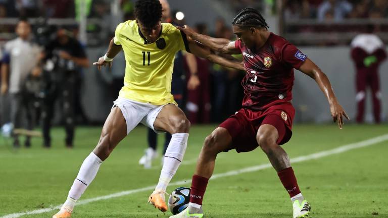 Venezuela y Ecuador empatan sin goles en la quinta fecha de las eliminatorias para el Mundial 2026