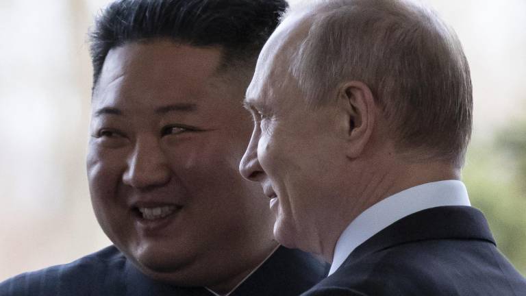 El líder norcoreano Kim Jong-un partió en tren hacia Rusia para reunirse con Putin