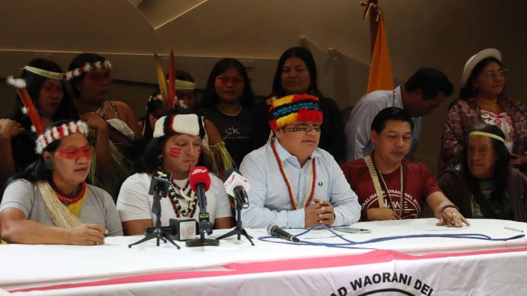 Waoranis denuncian presencia de Los Choneros en Yasuní y rechazan vínculos con minería ilegal