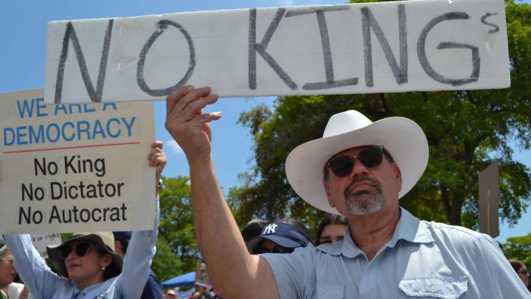 Marchas 'No Kings' se extienden por Europa y América contra Donald Trump