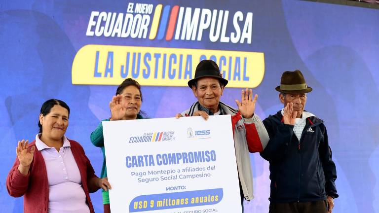 El Seguro Social Campesino iniciará pagos de montepío para afiliados a finales de octubre