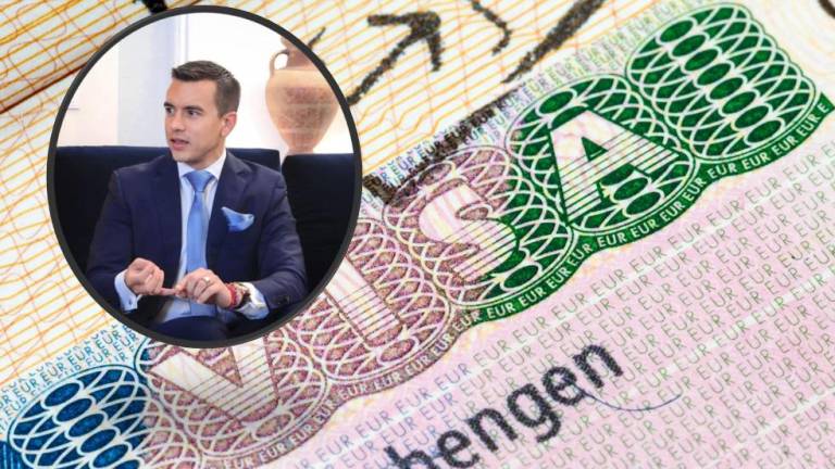 Daniel Noboa hace anuncio sobre exención de la visa Schengen a ecuatorianos