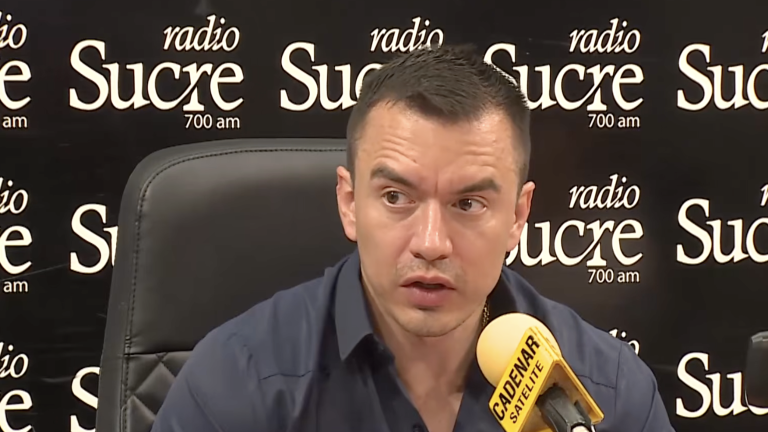 “Odian la Cárcel del Encuentro porque ahí es mucho más estricto todo, dijo el presidente Daniel Noboa.