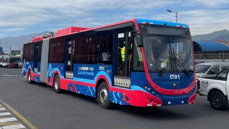 La adquisición de los 60 trolebuses se hizo con una inversión de USD 35,3 millones.
