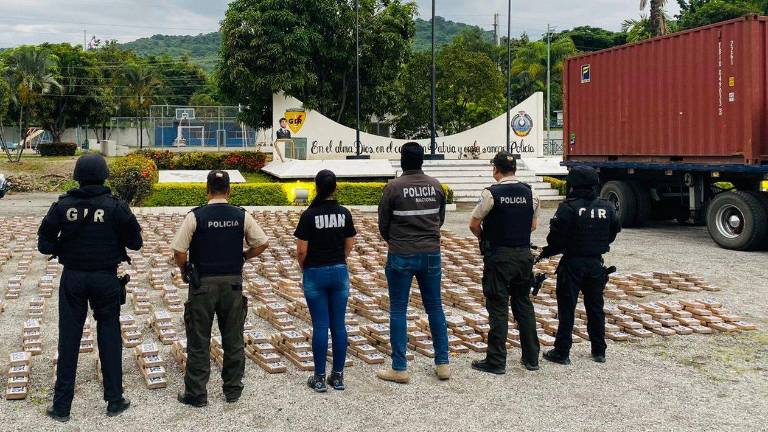 Un tercio de la droga incautada es para consumo nacional, asegura Gobernador del Guayas